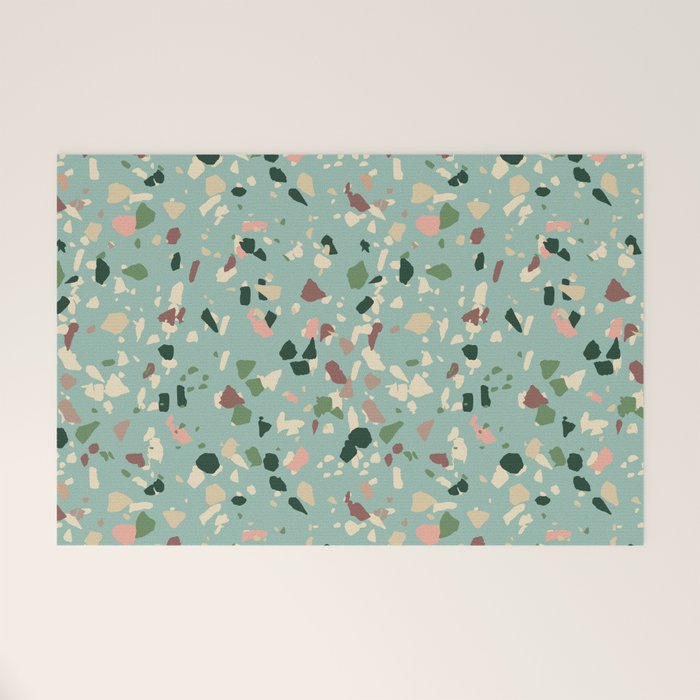ZARAH TERRAZZO Welcome Mat Gallery Image 1