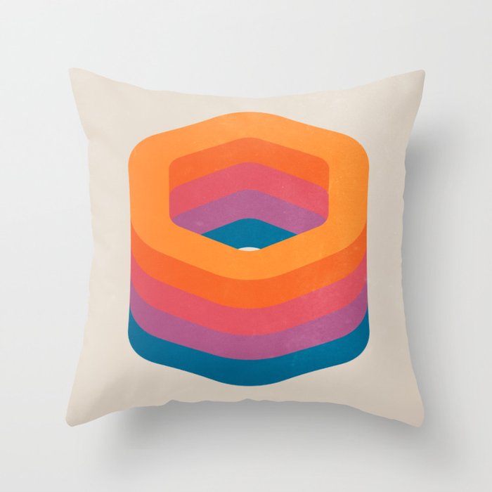 Bauhaus 1919 Exhibition 01 Throw Pillow Gallery Image 1