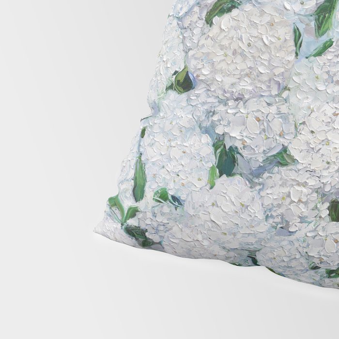 Annabelle Hydrangea Garden Pillow Sham Gallery Image 4