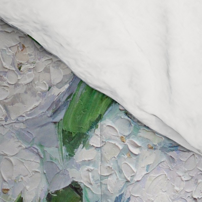 Annabelle Hydrangea Garden Comforter Gallery Image 4