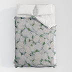 Annabelle Hydrangea Garden Duvet Cover Gallery Image 6