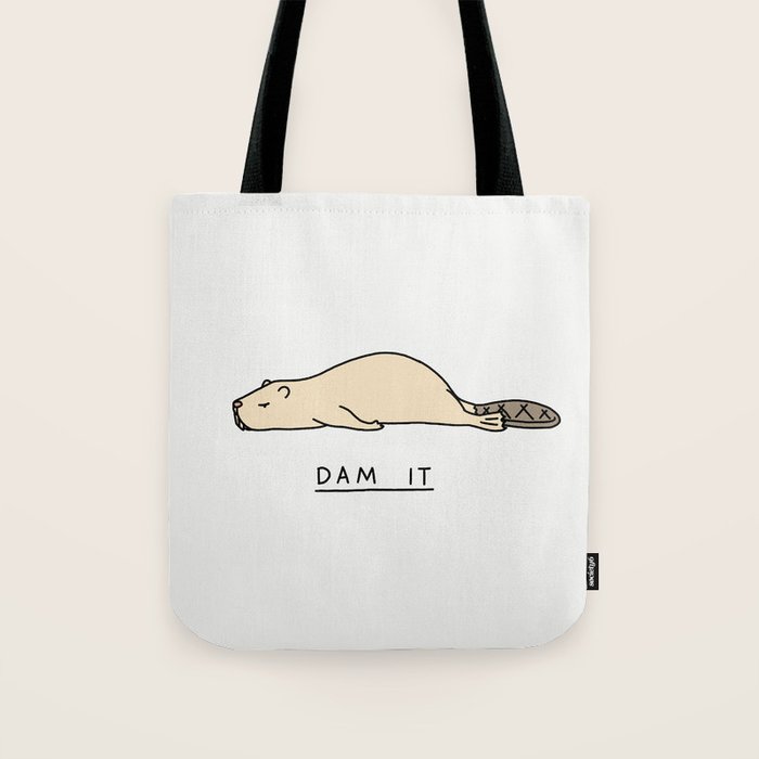 Dam it Tote Bag Gallery Image 1