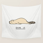 Dam it Wall Tapestry Gallery Image 4