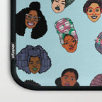 Black Hair Magic - Blue Laptop Sleeve Gallery Image 3