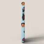 Black Hair Magic - Blue iPhone Case Gallery Image 2