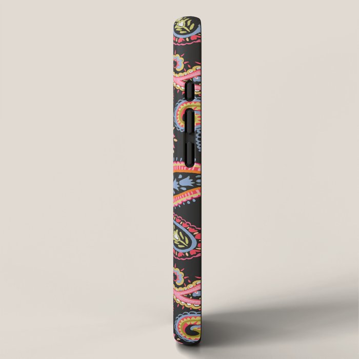 Eclectic  Paisley Delight iPhone Case Gallery Image 2