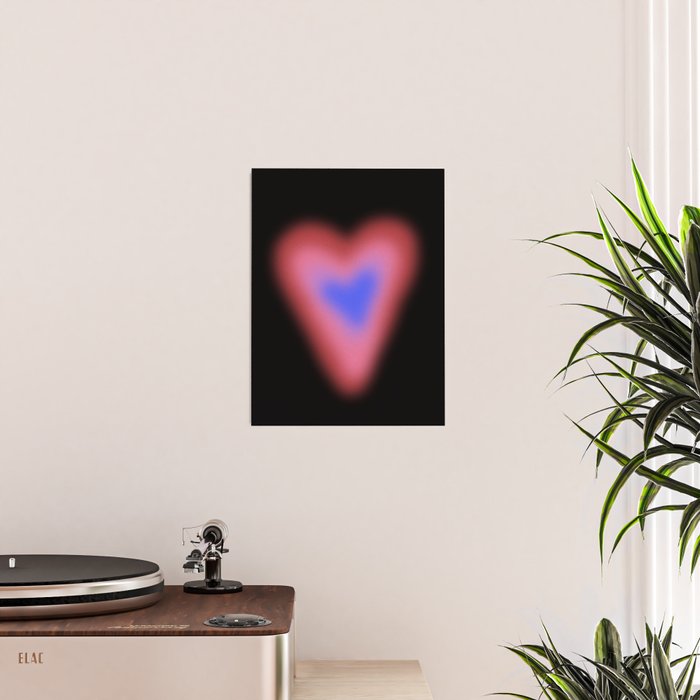 Gradient Heart  Poster Gallery Image 2