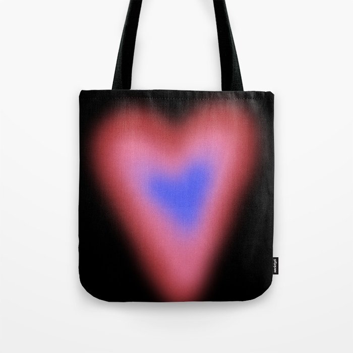 Gradient Heart  Tote Bag Gallery Image 1