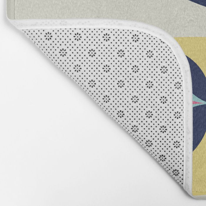 Mid Century Modern Fish Bath Mat Gallery Image 2