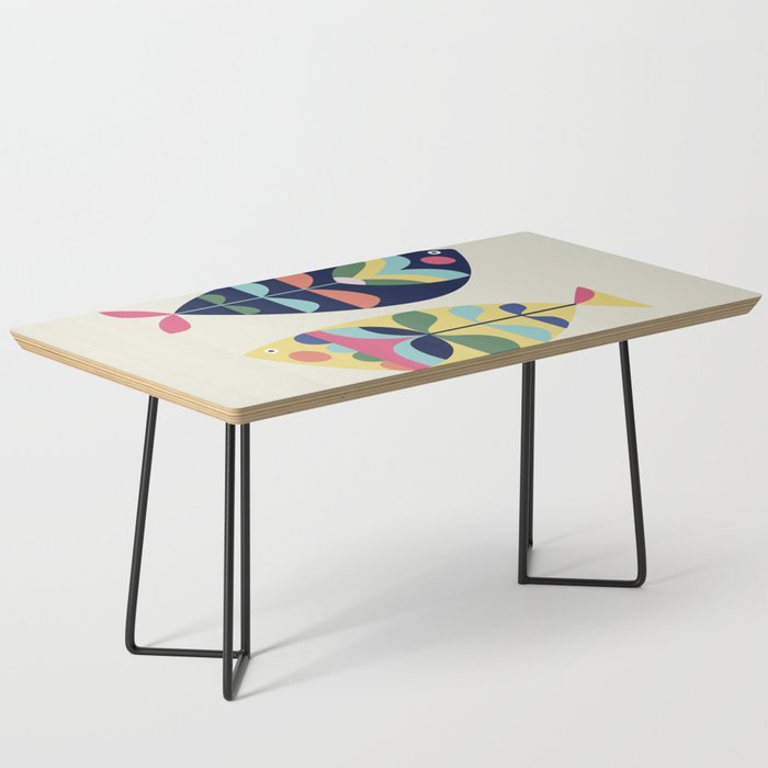 Mid Century Modern Fish Coffee Table Gallery Image 1