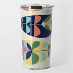 Mid Century Modern Fish Travel Mug Gallery Image 1