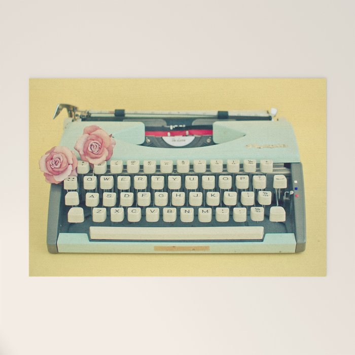 The Typewriter Welcome Mat Gallery Image 1