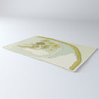 retro 70s surf like buttons // retro surf art by surfy birdy Rug Gallery Image 3