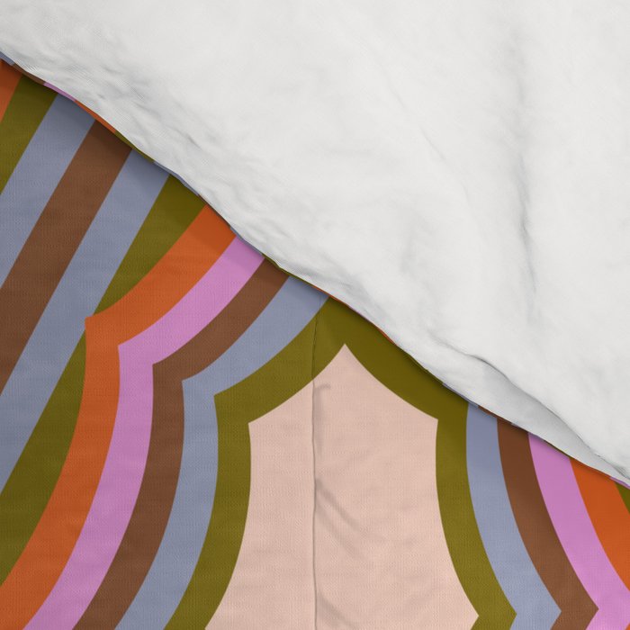 Disco Diamonds Retro Pattern Comforter Gallery Image 4