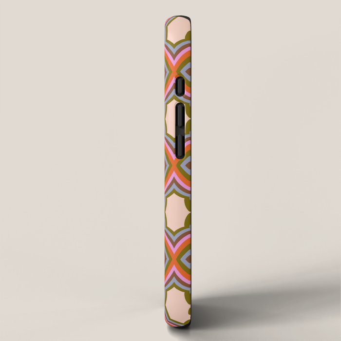 Disco Diamonds Retro Pattern iPhone Case Gallery Image 2