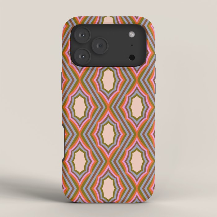 Disco Diamonds Retro Pattern iPhone Case Gallery Image 4