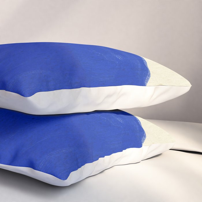 Abstract organic shape Pillow Sham Gallery Image 3