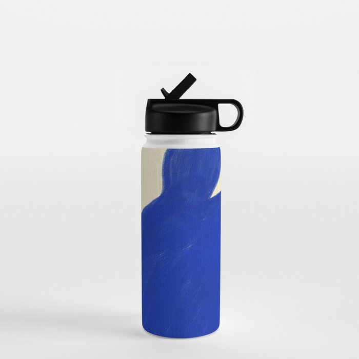 Abstract organic shape Water Bottle Gallery Image 1