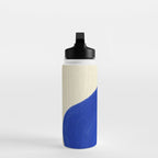 Abstract organic shape Water Bottle Gallery Image 3