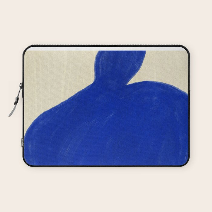 Abstract organic shape Laptop Sleeve Gallery Image 1