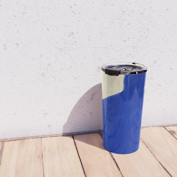Abstract organic shape Travel Mug Gallery Image 4