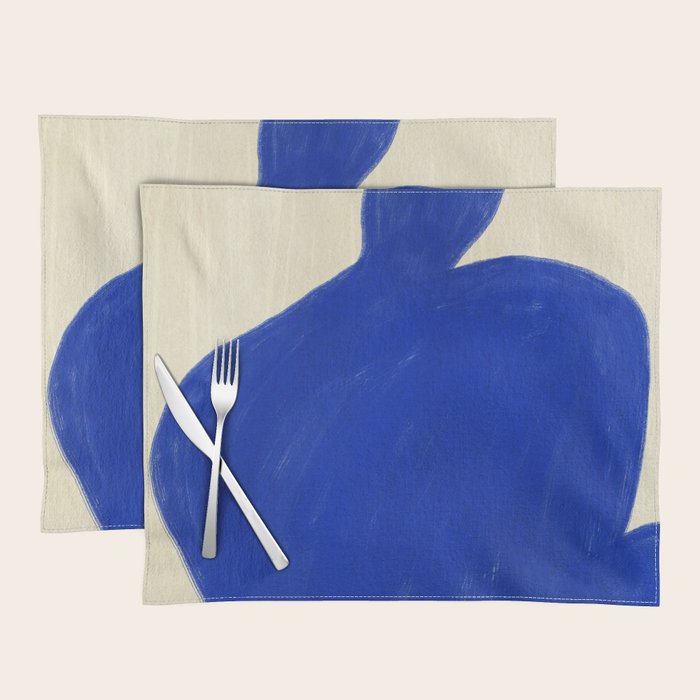 Abstract organic shape Placemat Gallery Image 1
