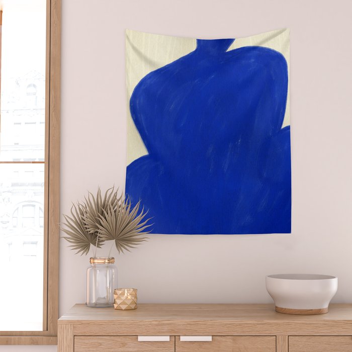 Abstract organic shape Wall Tapestry Gallery Image 2