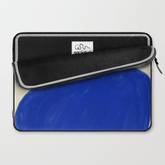 Abstract organic shape Laptop Sleeve Gallery Image 2