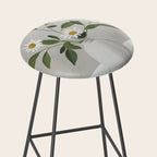 Minimalist Daisy Flowers Stool Gallery Image 2