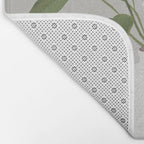 Minimalist Daisy Flowers Bath Mat Gallery Image 2
