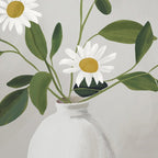 Minimalist Daisy Flowers Coffee Mug Gallery Image 2