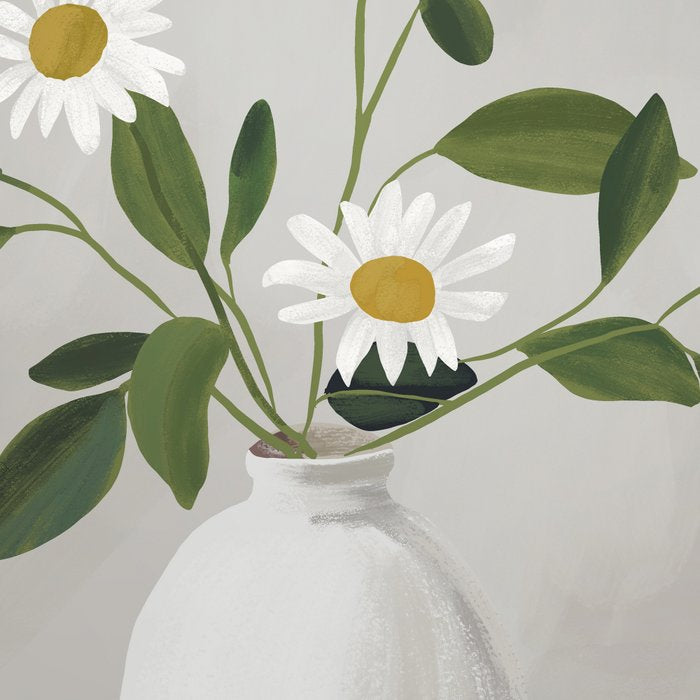 Minimalist Daisy Flowers Coffee Mug Gallery Image 2