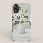 Minimalist Daisy Flowers iPhone Case Gallery Image 1