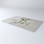 Minimalist Daisy Flowers Rug Gallery Image 3