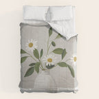 Minimalist Daisy Flowers Comforter Gallery Image 6