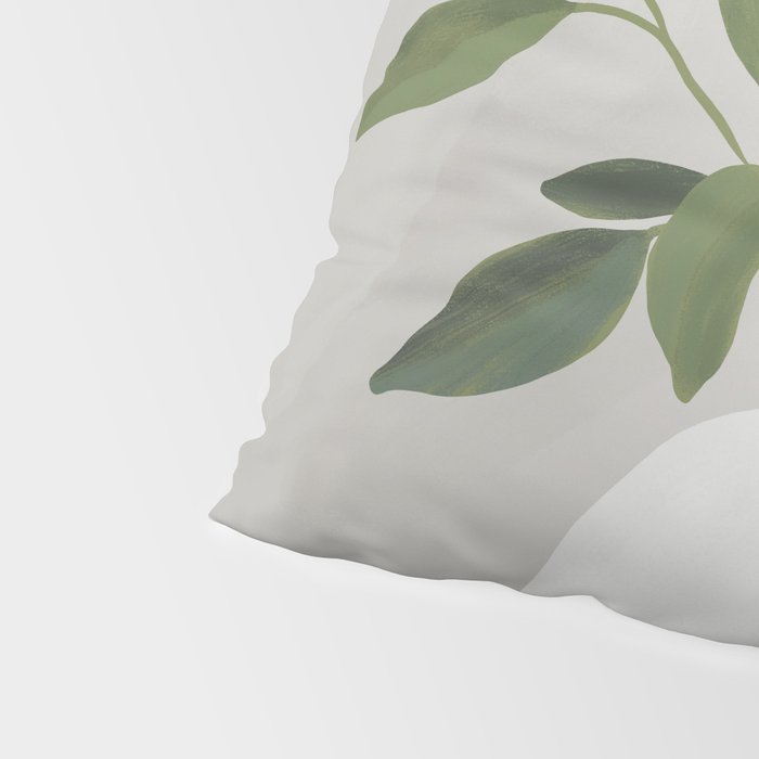 Minimalist Daisy Flowers Pillow Sham Gallery Image 4