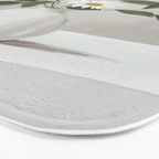 Minimalist Daisy Flowers Bath Mat Gallery Image 3