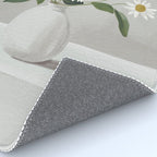 Minimalist Daisy Flowers Rug Gallery Image 4