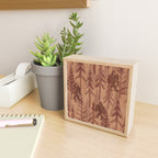 Subtle Sasquatch - Rust Mini Art Print Gallery Image 2