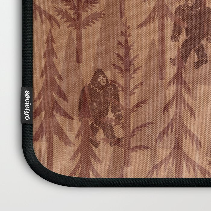 Subtle Sasquatch - Rust Laptop Sleeve Gallery Image 3