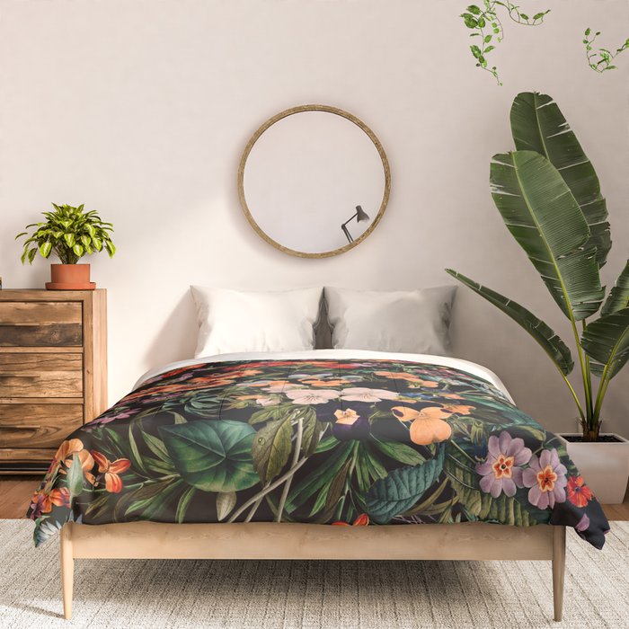 Glow in the Dark Botanicals II Comforter Gallery Image 3