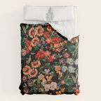 Glow in the Dark Botanicals II Duvet Cover Gallery Image 6