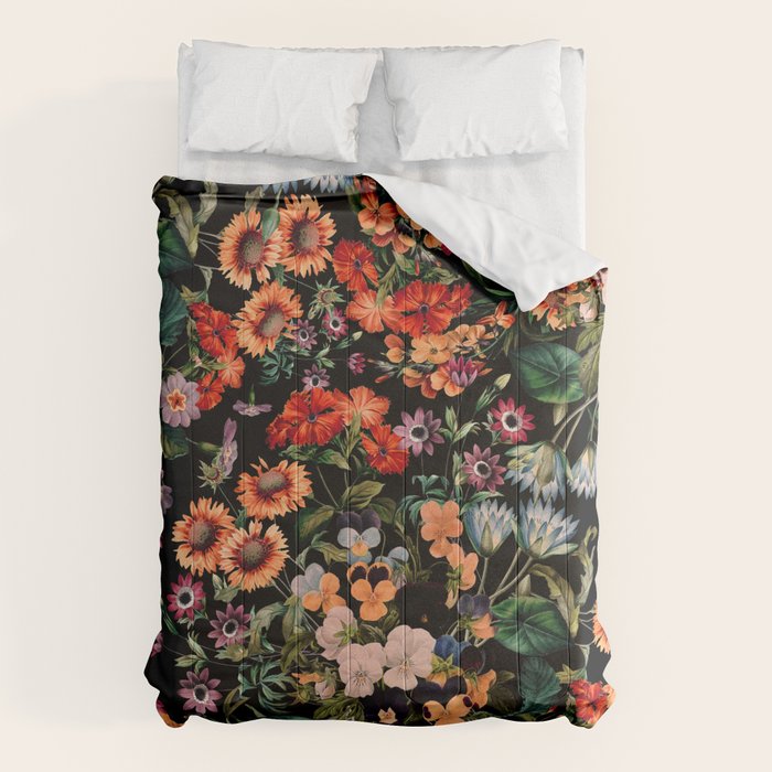 Glow in the Dark Botanicals II Comforter Gallery Image 6