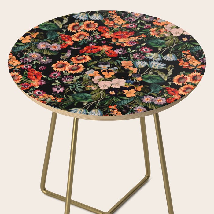 Glow in the Dark Botanicals II Side Table Gallery Image 2