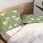 William Morris Pimpernel patterns design  Pillow Sham Gallery Image 2