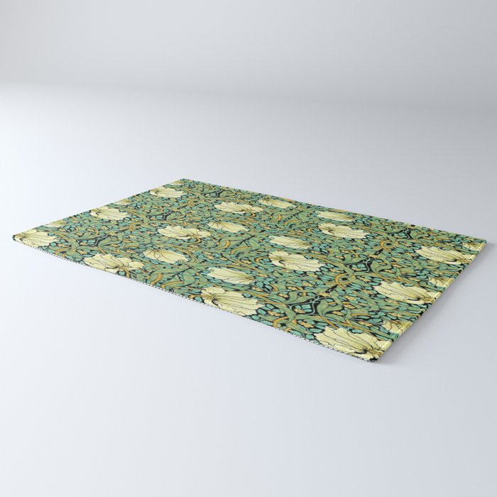 William Morris Pimpernel patterns design  Rug Gallery Image 3