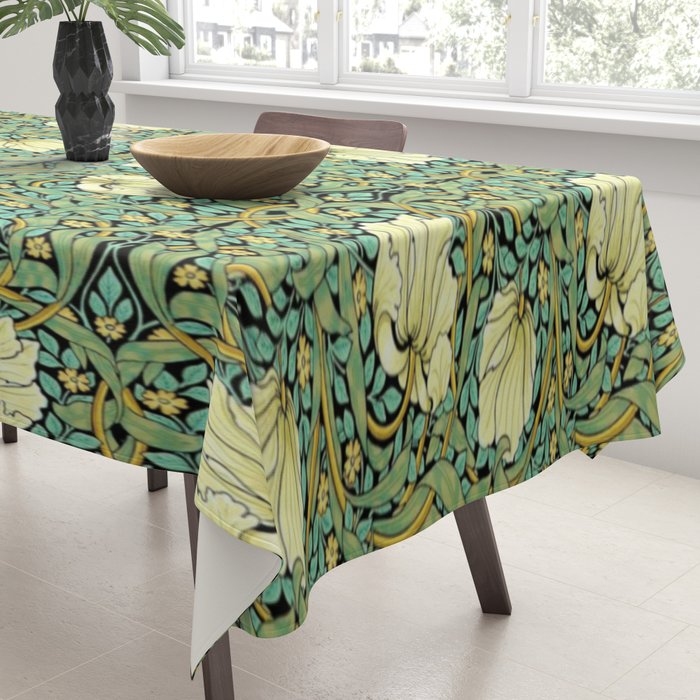 William Morris Pimpernel patterns design  Tablecloth Gallery Image 3