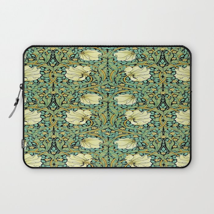 William Morris Pimpernel patterns design  Laptop Sleeve Gallery Image 1