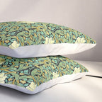 William Morris Pimpernel patterns design  Pillow Sham Gallery Image 3