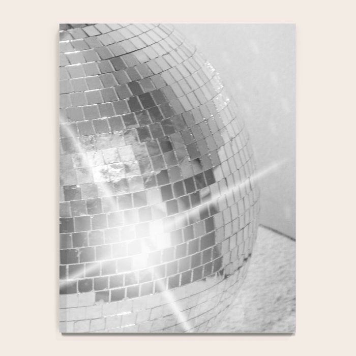 Disco Glow - Black and White Photography Notebook Gallery Image 4